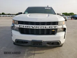 2020 Chevrolet Silverado 1500 Custom with VIN 3GCPWBEK9LG426899, listed as a Copart auction lot 56714435 with 141,167 mi miles and Clean Title. Bid and sale history available at DreamBid. Image 5.