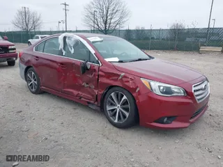 2015 Subaru Legacy 2.5i Limited with VIN 4S3BNAL60F3011345, listed as a IAAI auction lot 41794417 with 118,594 mi miles. Bid and sale history available at carsss.com. Image 1.