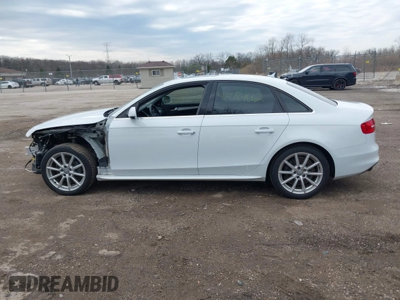 2016 Audi A4 Premium Plus with VIN WAUFFAFLXGN015633, listed as a IAAI auction lot 42084662 with 82,572 mi miles. Bid and sale history available at carsss.com. Image 14.