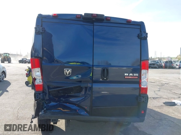 2022 Ram ProMaster Cargo with VIN 3C6LRVNG5NE121179, listed as a IAAI auction lot 41837218 with 35,190 mi miles and . Bid and sale history available at DreamBid. Image 15.