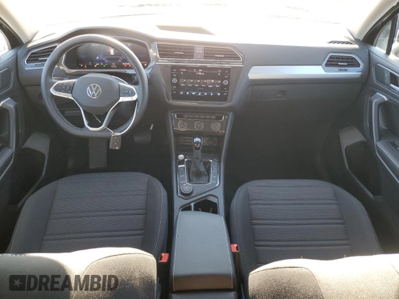 2024 Volkswagen Tiguan S with VIN 3VVFB7AX8RM126322, listed as a Copart auction lot 88884795 with 1,162 mi miles and Salvage title. Bid and sale history available at DreamBid. Image 8.
