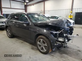 2020 Mercedes-Benz GLC with VIN W1N0G8EBXLF756479, listed as a Copart auction lot 37297973 with 21,110 mi miles. Bid and sale history available at carsss.com. Image 4.