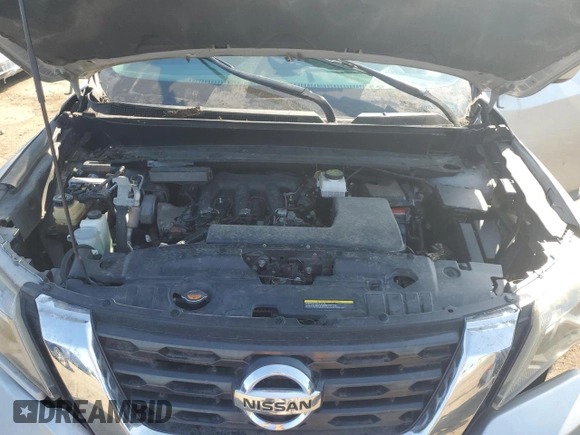 2017 Nissan Pathfinder Platinum with VIN 5N1DR2MM4HC606956, listed as a Copart auction lot 62236605 with 124,820 mi miles and Clean title. Bid and sale history available at DreamBid. Image 12.