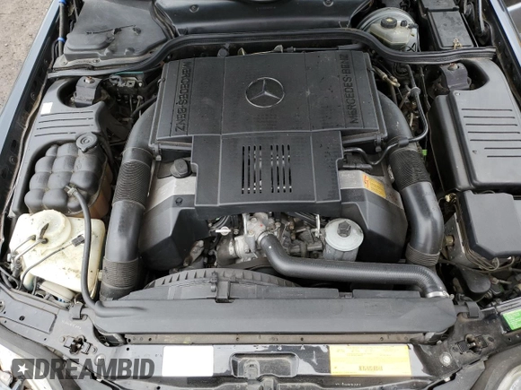 1994 Mercedes-Benz SL 5.0L with VIN WDBFA67E3RF102932, listed as a Copart auction lot 79107264 with 149,344 mi miles and Salvage title. Bid and sale history available at DreamBid. Image 11.