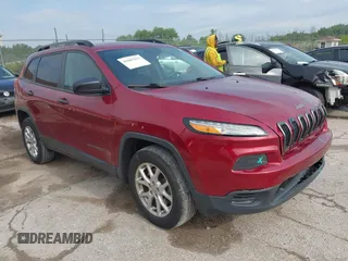 2016 Jeep Cherokee Sport with VIN 1C4PJMAB6GW210810, listed as a IAAI auction lot 42681813 with 99,792 mi miles and . Bid and sale history available at DreamBid. Image 1.