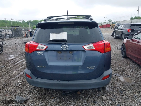 2014 Toyota RAV4 Limited with VIN 2T3DFREV7EW151011, listed as a IAAI auction lot 42111161 with 257,798 mi miles. Bid and sale history available at carsss.com. Image 16.