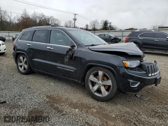 2015 Jeep Grand Cherokee Overland with VIN 1C4RJFCG2FC912328, listed as a Copart auction lot 46112005 with 170,366 mi miles and Salvage Title. Bid and sale history available at carsss.com. Image 4.