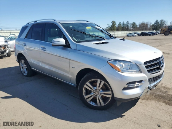 2012 Mercedes-Benz M-Class ML 350 with VIN 4JGDA5HB0CA026545, listed as a Copart auction lot 48912395 with 140,211 mi miles and Clean Title. Bid and sale history available at carsss.com. Image 4.