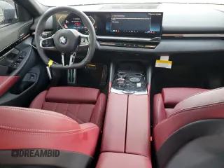 2024 BMW 5 Series 530i with VIN WBA43FJ03RCS86607, listed as a Copart auction lot 45236395 with 2,162 mi miles and Salvage Title. Bid and sale history available at carsss.com. Image 8.