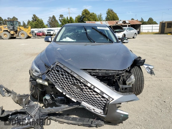 2019 Infiniti Q50 Luxe с VIN JN1EV7AP5KM543452, выставлен на аукционе Copart как лот 54948845 с пробегом 47 114 миль миль и Списание • Salvage title. История ставок и продаж доступна на DreamBid. Изображение 5.
