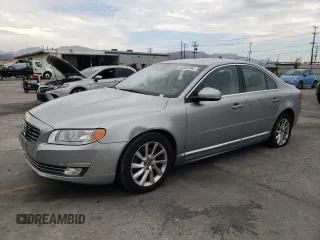 2014 Volvo S80 3.2L with VIN YV1952ASXE1180961, listed as a Copart auction lot 65252394 with 83,579 mi miles and Salvage Title. Bid and sale history available at carsss.com. Image 1.