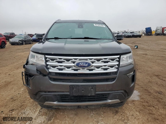 2019 Ford Explorer XLT with VIN 1FM5K7DH9KGA60146, listed as a Copart auction lot 87445104 with 64,549 mi miles and Salvage Title. Bid and sale history available at carsss.com. Image 5.