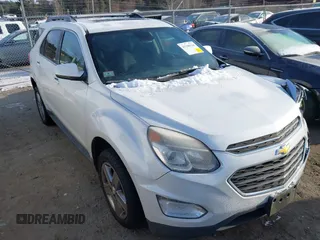 2016 Chevrolet Equinox LT with VIN 2GNFLFEK3G6162292, listed as a IAAI auction lot 41348136 with 153,508 mi miles and . Bid and sale history available at carsss.com. Image 1.