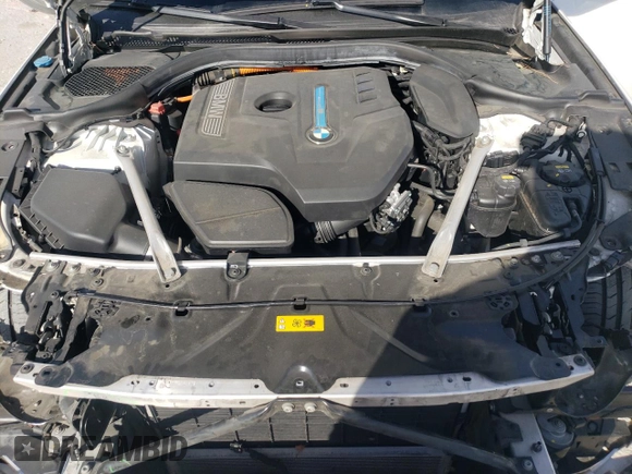 2020 BMW 5 Series 530e with VIN WBAJA9C0XLCD71591, listed as a Copart auction lot 79766234 with 115,358 mi miles and Salvage Title. Bid and sale history available at DreamBid. Image 13.