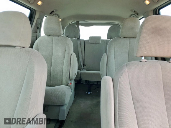 2014 Toyota Sienna L with VIN 5TDZK3DC9ES504168, listed as a Copart auction lot 53580095 with 253,688 mi miles and Salvage Title. Bid and sale history available at carsss.com. Image 10.