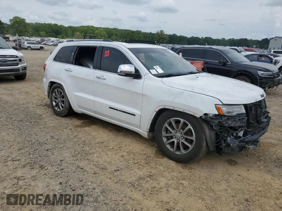 2014 Jeep Grand Cherokee Overland with VIN 1C4RJFCT2EC293743, listed as a Copart auction lot 54221695 with 169,312 mi miles and Clean Title. Bid and sale history available at DreamBid. Image 4.