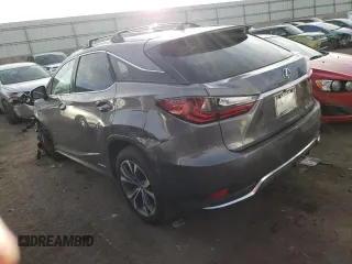 2022 Lexus RX with VIN 2T2HGMDA0NC087030, listed as a Copart auction lot 72620722 with 3,075 mi miles. Bid and sale history available at carsss.com. Image 2.
