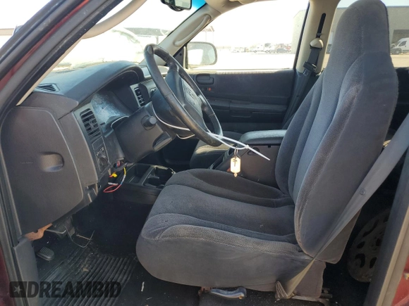 2002 Dodge Dakota SLT с VIN 1B7HG48N32S615218, выставлен на аукционе Copart как лот 46933895 с пробегом Не указан миль и Списание • Salvage title. История ставок и продаж доступна на DreamBid. Изображение 7.