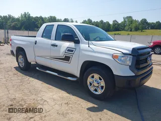 2016 Toyota Tundra SR z VIN 5TFRM5F18GX100681, wystawiony jako IAAI lot #42443379 z przebiegiem Nie podano mil oraz . Historia ofert i sprzedaży dostępna na DreamBid. Obrazek 1.