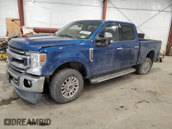2022 Ford F-250 XL with VIN 1FT7W2BN6NED67920, listed as a Copart auction lot 50507735 with 49,020 mi miles and Salvage title. Bid and sale history available at DreamBid. Image 1.