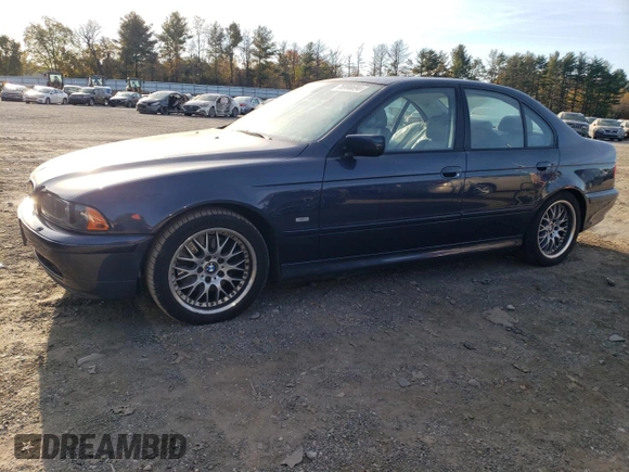 2002 BMW 5 Series 530iA with VIN WBADT63462CH92084, listed as a Copart auction lot 76998694 with 544,038 mi miles and Clean Title. Bid and sale history available at carsss.com. Image 1.