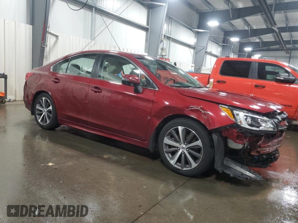 2016 Subaru Legacy 3.6R Limited with VIN 4S3BNEN67G3034305, listed as a Copart auction lot 71368514 with 33,829 mi miles and Non Repairable. Bid and sale history available at carsss.com. Image 4.