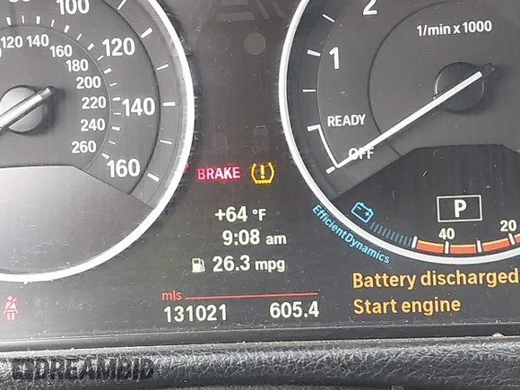 2013 BMW 3 Series 328i z VIN WBA3C1G52DNR47221, wystawiony jako IAAI lot #42818436 z przebiegiem 131 021 mil mil oraz . Historia ofert i sprzedaży dostępna na DreamBid. Obrazek 7.