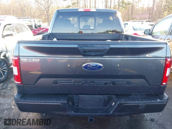 2019 Ford F-150 XL with VIN 1FTEW1E55KFD39996, listed as a IAAI auction lot 41327273 with 28,220 mi miles. Bid and sale history available at carsss.com. Image 16.