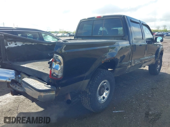 2005 Ford F-250 XL with VIN 1FTSW21515EB27458, listed as a IAAI auction lot 42209245 with 217,001 mi miles and . Bid and sale history available at DreamBid. Image 4.