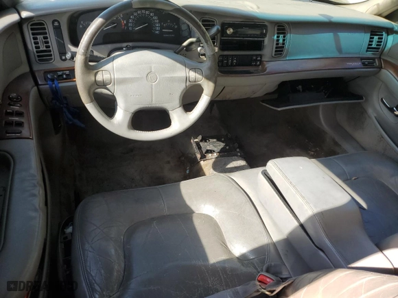 2001 Buick Park Avenue with VIN 1G4CW54K214197182, listed as a Copart auction lot 74500074 with 0 mi miles and Salvage Title. Bid and sale history available at carsss.com. Image 8.