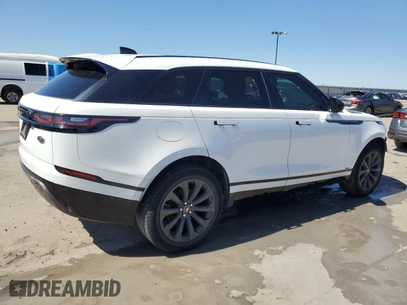 2018 Land Rover Range Rover Velar R-Dynamic SE with VIN SALYL2RX1JA776504, listed as a Copart auction lot 48592815 with 86,125 mi miles and Salvage Title. Bid and sale history available at carsss.com. Image 3.