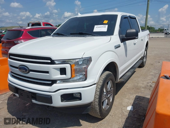 2018 Ford F-150 XL with VIN 1FTEW1E59JFD07342, listed as a IAAI auction lot 42602948 with 129,524 mi miles and . Bid and sale history available at DreamBid. Image 17.