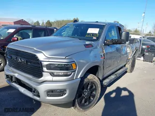 2022 Ram 2500 Laramie with VIN 3C6UR5FL1NG229500, listed as a IAAI auction lot 41653883 with 24,014 mi miles. Bid and sale history available at carsss.com. Image 2.