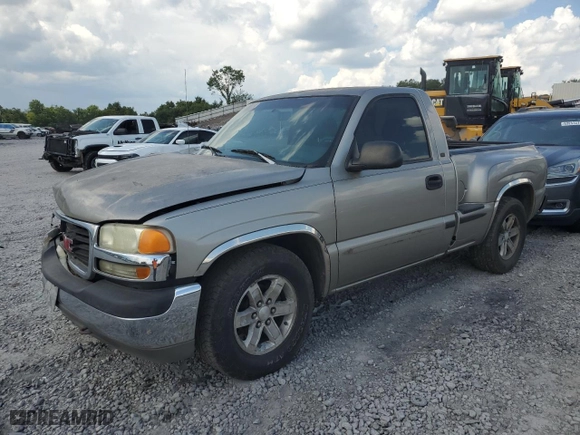1999 GMC New Sierra 1500 SL with VIN 1GTEC14W0XZ535997, listed as a Copart auction lot 63063604 with 196,026 mi miles and Salvage Title. Bid and sale history available at carsss.com. Image 1.