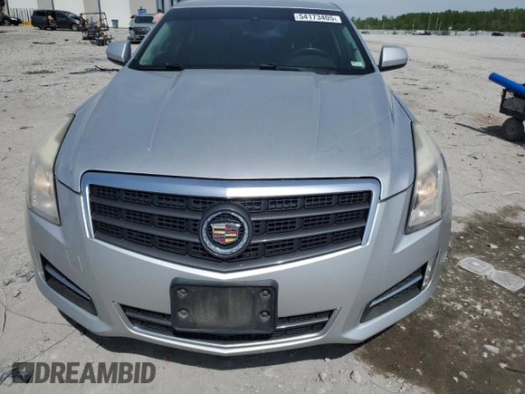 2013 Cadillac ATS with VIN 1G6AA5RA4D0179257, listed as a Copart auction lot 54173405 with 197,717 mi miles and Salvage title. Bid and sale history available at DreamBid. Image 5.