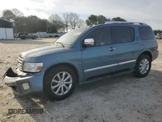 2008 Infiniti QX56 with VIN 5N3AA08D18N906684, listed as a Copart auction lot 87632415 with 144,953 mi miles and Salvage Title. Bid and sale history available at carsss.com. Image 1.