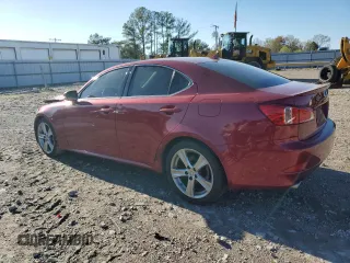 2011 Lexus IS 250 with VIN JTHBF5C20B5137428, listed as a Copart auction lot 50063875 with 193,685 mi miles and Salvage Title. Bid and sale history available at carsss.com. Image 2.