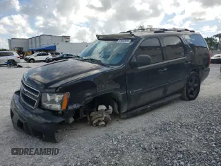 2007 Chevrolet Tahoe LTZ with VIN 1GNFK13017J148756, listed as a Copart auction lot 59502935 with 152,102 mi miles and Salvage title. Bid and sale history available at DreamBid. Image 1.