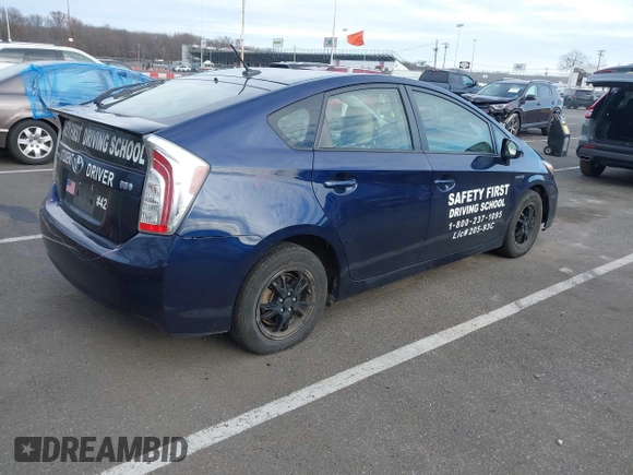2015 Toyota Prius Four with VIN JTDKN3DU6F0404759, listed as a IAAI auction lot 41017473 with 79,005 mi miles. Bid and sale history available at carsss.com. Image 4.