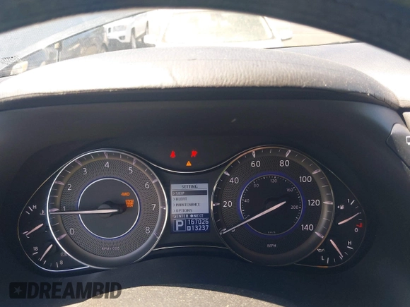 2012 Infiniti QX56 8-passenger with VIN JN8AZ2NC9C9315442, listed as a IAAI auction lot 42330752 with 167,026 mi miles and . Bid and sale history available at DreamBid. Image 7.