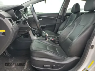 2013 Hyundai Elantra GT with VIN KMHD35LEXDU120945, listed as a Copart auction lot 76704754 with 107,043 mi miles and Salvage Title. Bid and sale history available at carsss.com. Image 7.