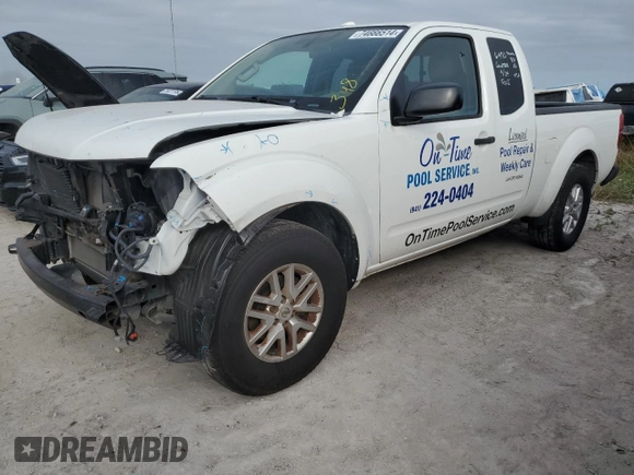 2014 Nissan Frontier SV with VIN 1N6AD0CU7EN729014, listed as a Copart auction lot 74666514 with 80,890 mi miles and Salvage title. Bid and sale history available at DreamBid. Image 1.