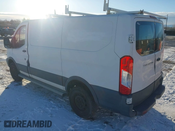 2015 Ford Transit Cargo with VIN 1FTNR1ZM0FKA78069, listed as a IAAI auction lot 41396797 with 96,001 mi miles and . Bid and sale history available at DreamBid. Image 3.