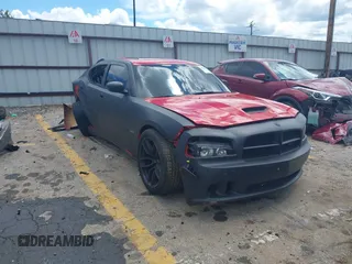 2008 Dodge Charger SRT-8 with VIN 2B3KA73W98H104803, listed as a IAAI auction lot 39911604 with Not Provided miles and . Bid and sale history available at carsss.com. Image 1.