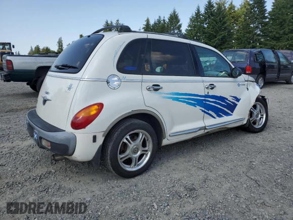 2002 Chrysler PT Cruiser Limited with VIN 3C8FY68B52T257686, listed as a Copart auction lot 59293065 with 252,383 mi miles and Salvage title. Bid and sale history available at DreamBid. Image 3.