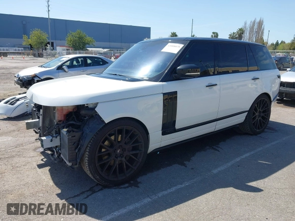 2016 Land Rover Range Rover with VIN SALGV3EF1GA289868, listed as a IAAI auction lot 42008075 with 79,472 mi miles and . Bid and sale history available at DreamBid. Image 18.