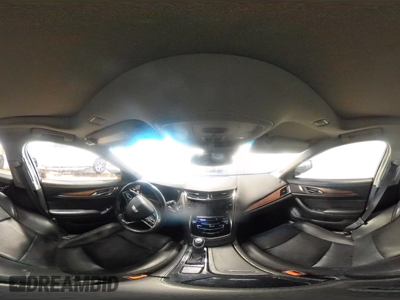 2018 Cadillac CTS Sedan Luxury AWD with VIN 1G6AX5SX6J0142851, listed as a Copart auction lot 53814185 with 53,747 mi miles and Salvage Title. Bid and sale history available at carsss.com. Image 14.