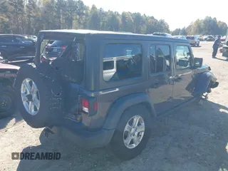2020 Jeep Wrangler Unlimited Sport S with VIN 1C4HJXDG1LW237405, listed as a IAAI auction lot 40631451 with 60,256 mi miles and . Bid and sale history available at DreamBid. Image 4.