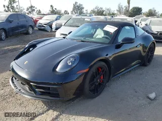 2022 Porsche 911 4S with VIN WP0BB2A98NS232157, listed as a IAAI auction lot 41244222 with 17,966 mi miles. Bid and sale history available at carsss.com. Image 2.