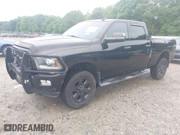 2014 Ram 2500 Big Horn with VIN 3C6UR5DJ8EG208290, listed as a IAAI auction lot 42336027 with 106,514 mi miles and . Bid and sale history available at DreamBid. Image 2.